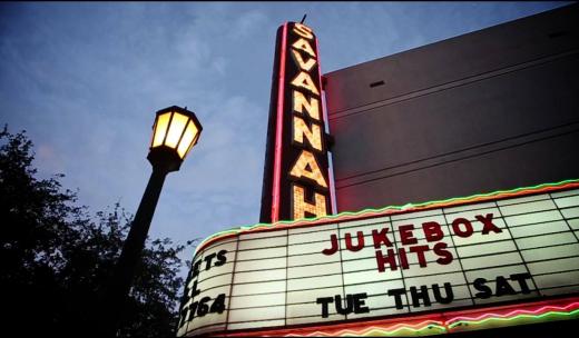 Historic Savannah Theatre marquee