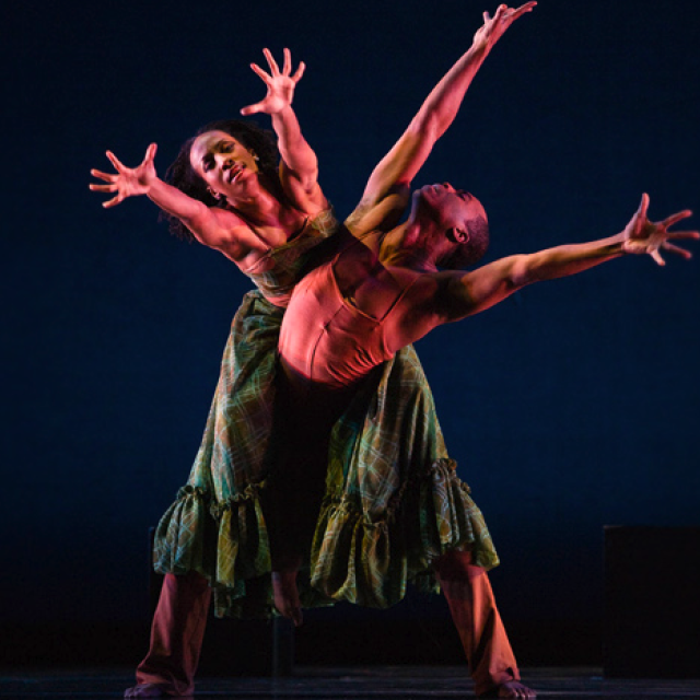 Savannah Black Heritage Festival dancers on stage