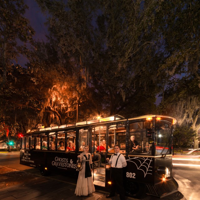 Ghosts & Gravestones Trolley Tour