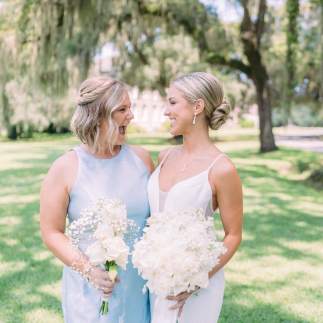 Ansley Connor, bridesmaid photo