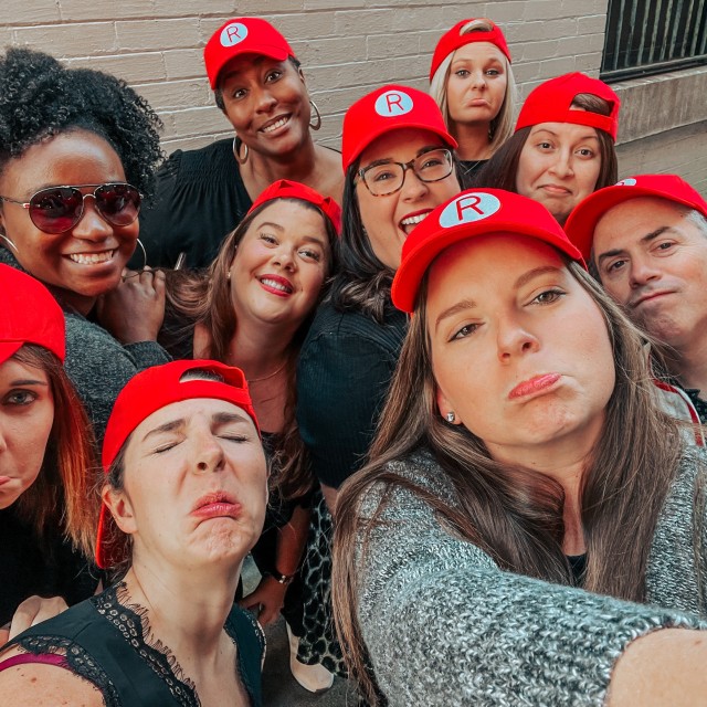 Content and Marketing Team, group photo
