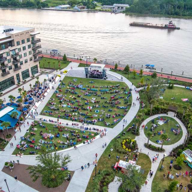 Eastern Wharf aerial view