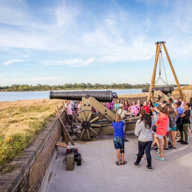 Old Fort Jackson student group