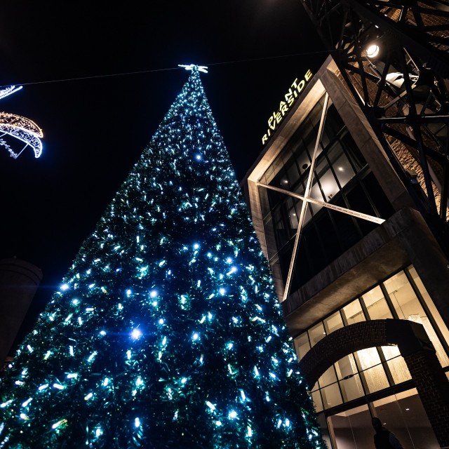 Savannah Christmas Market at Plant Riverside District Christmas Tree