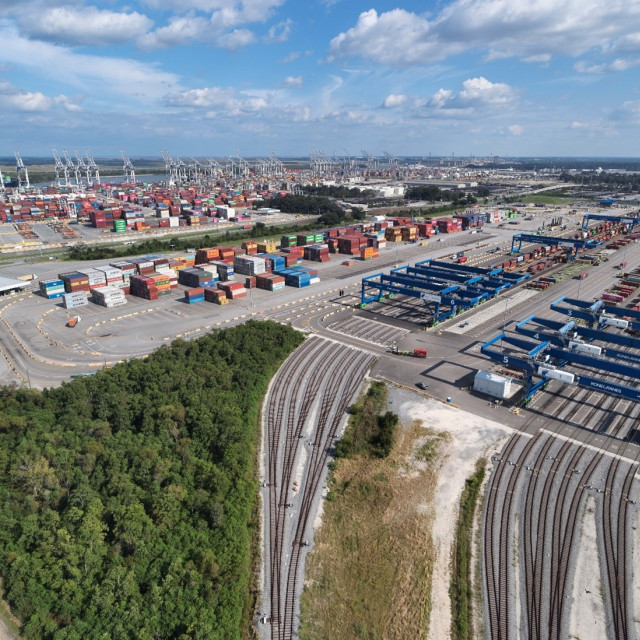 Georgia Ports Authority Savannah yard