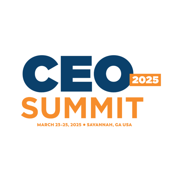 ceo summit logo on white background