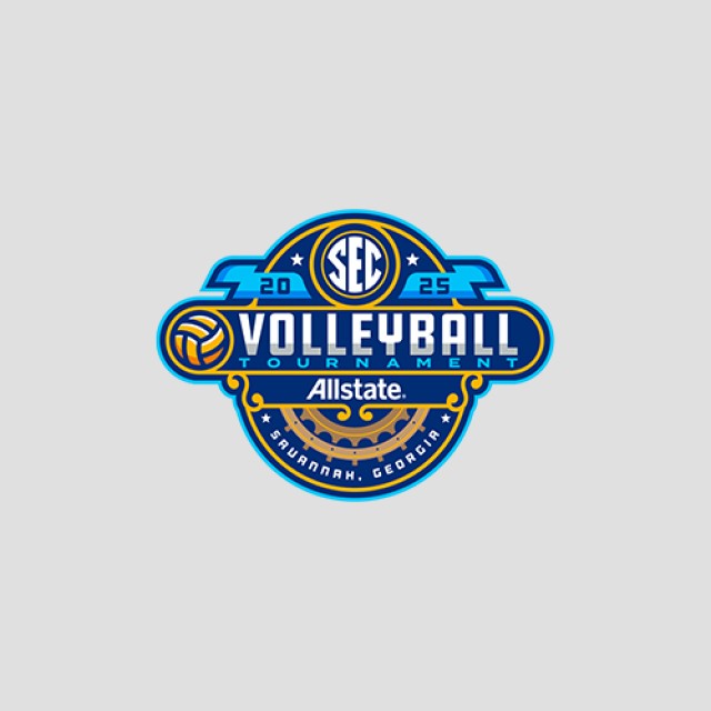 SEC Women's Volleyball Tournament 2025 logo