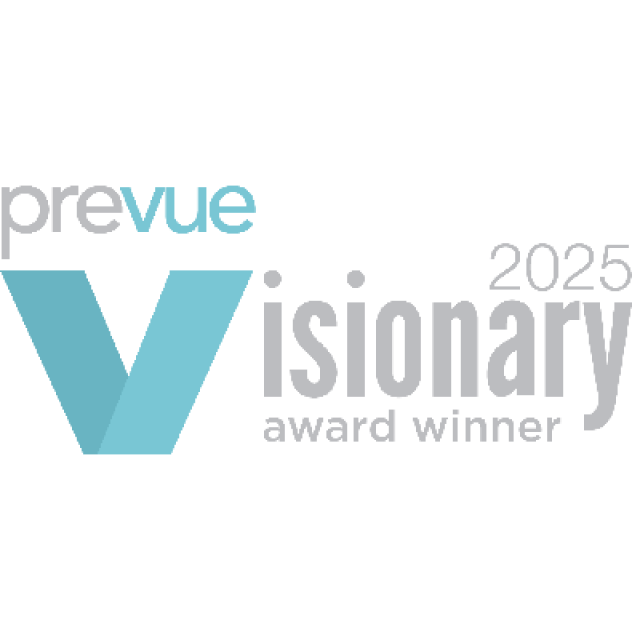 Prevue 2025 Visionary Award Winner logo.