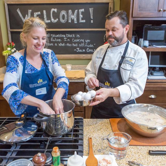 Chef Darin’s Kitchen Table