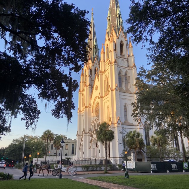 cathedral sunset lafayette square