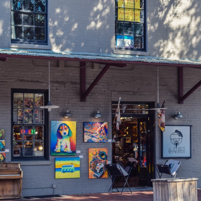 City Market in Savannah, Georgia.
