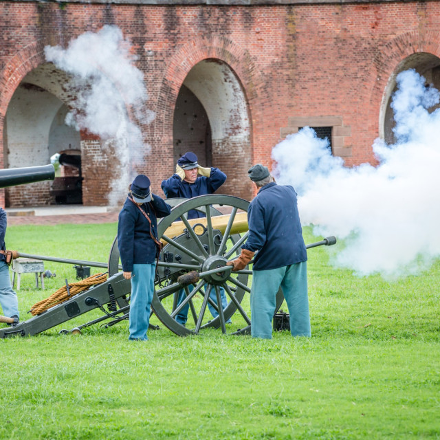 tybee fort pulaski girl scouts cannon 