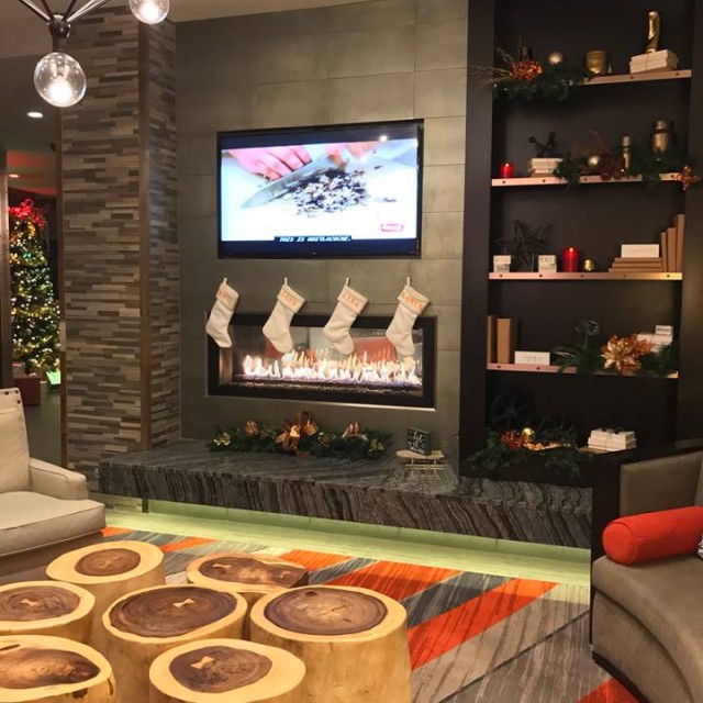 Homewood Suites with Christmas Decor