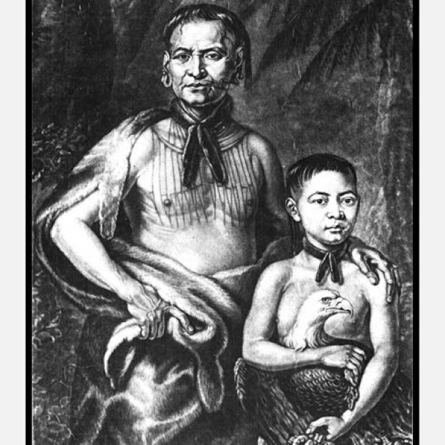 Tomochichi, Chief of the Yamacraw Indians