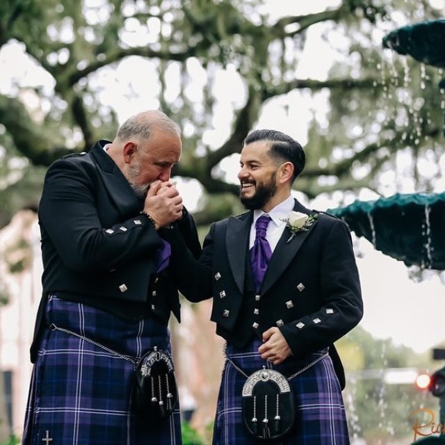 lgbt grooms wedding