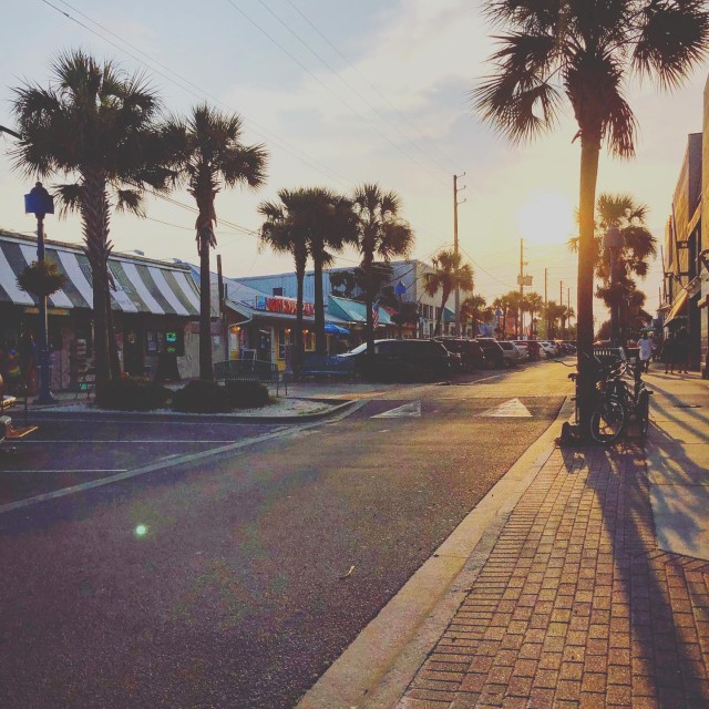 tybrisa street sunrise tybee island