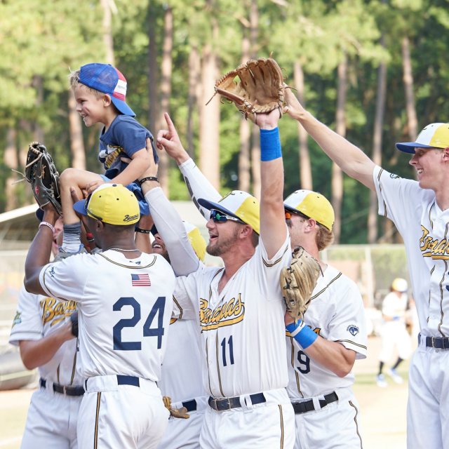 Savannah Bananas baseball team in Savannah, Georgia.