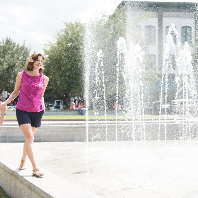 Ellis Square Fountain