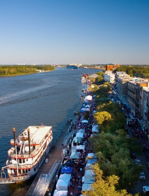 River Street aerial