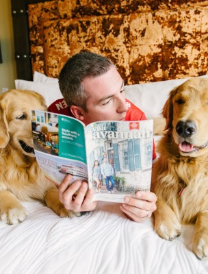 A dog-friendly hotel in Savannah, Georgia