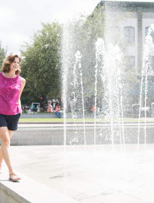 Ellis Square Fountain