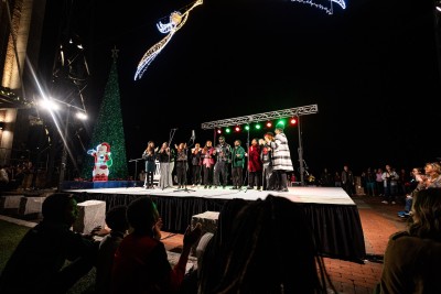 Savannah Christmas Market opening ceremony
