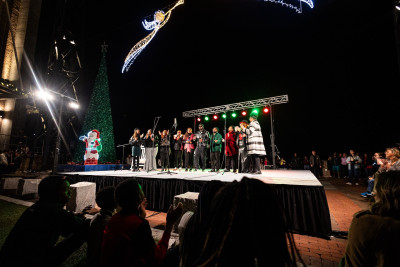 Savannah Christmas Market opening ceremony