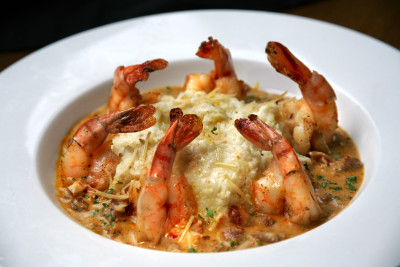 Five Oaks Taproom Shrimp & Grits
