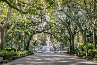 Forsyth Park fountain