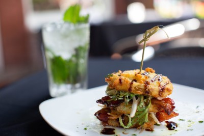 "BLT" Stack at Belford's Savannah Seafood & Steaks.