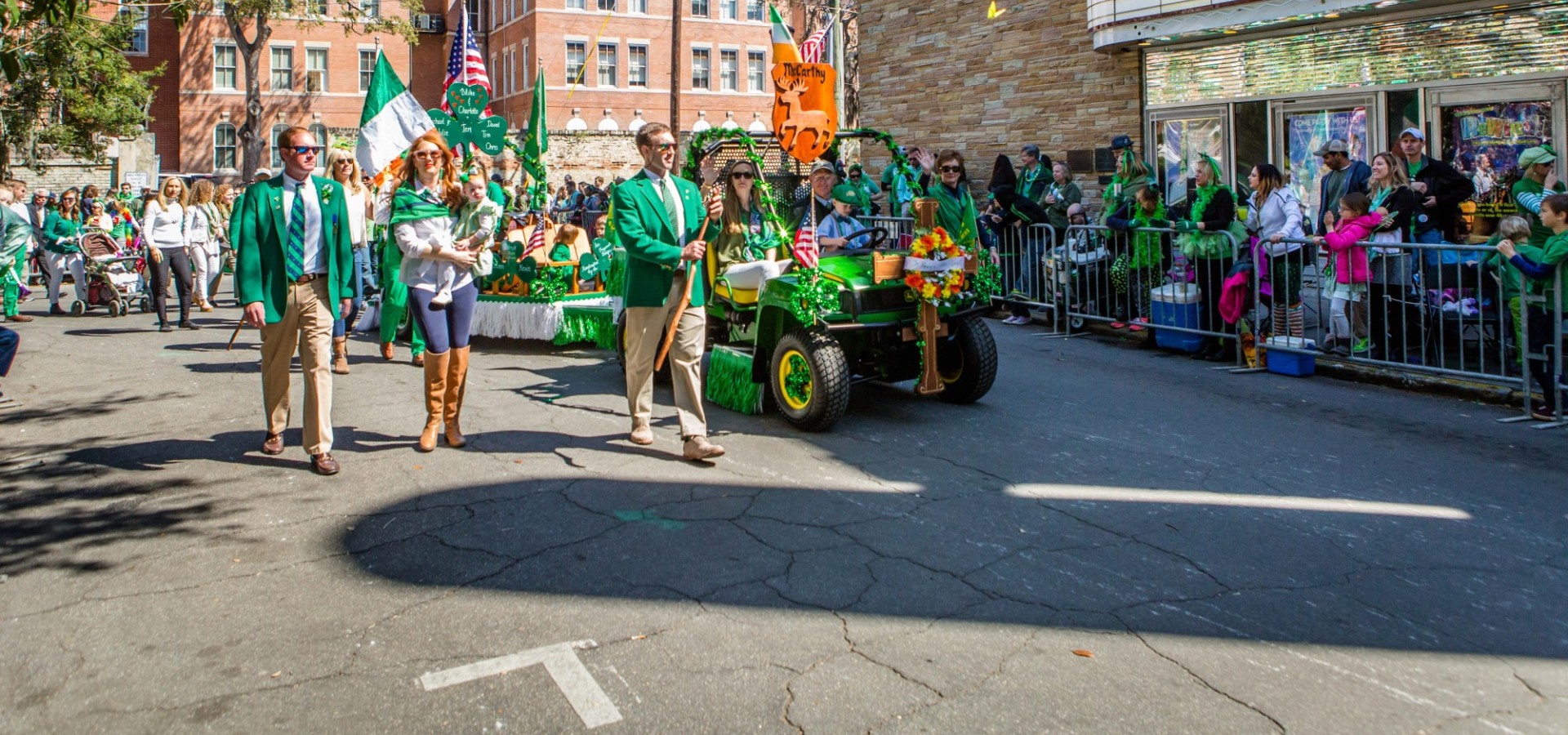 Savannah St Patricks Day Parade 2024 Peggi Tomasine