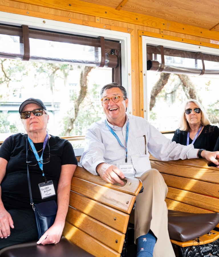 group on trolley