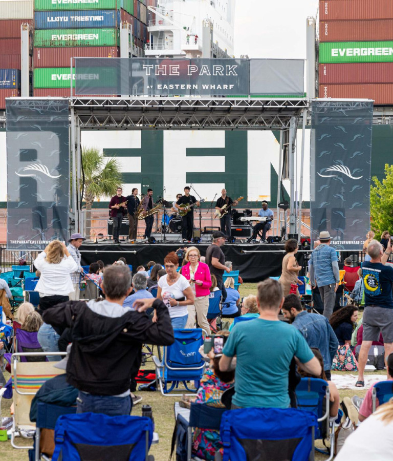 Easter Wharf District concert