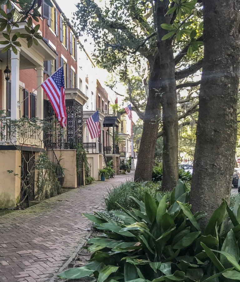 Savannah's Historic District. Savannah's Historic District.