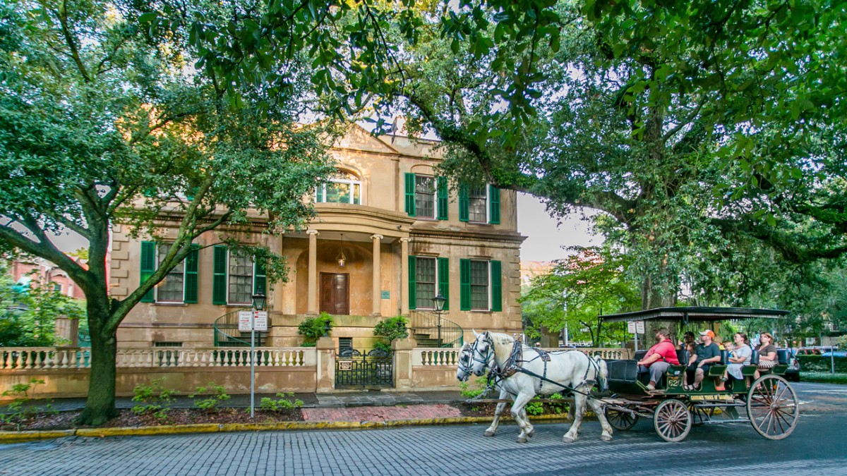 Savannah Film Office Carriage tour