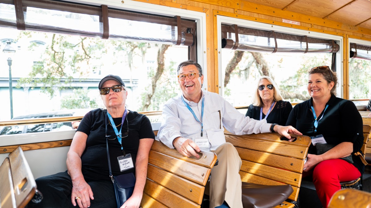 group on trolley