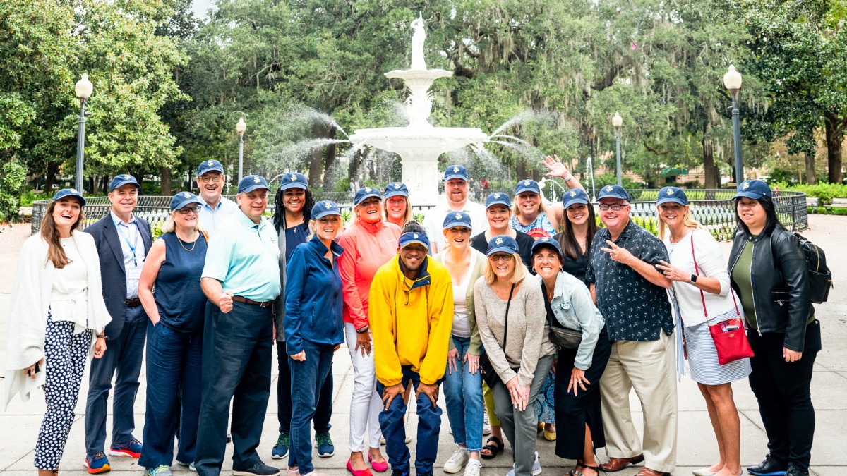 Savannah Bananas in Forsyth Park