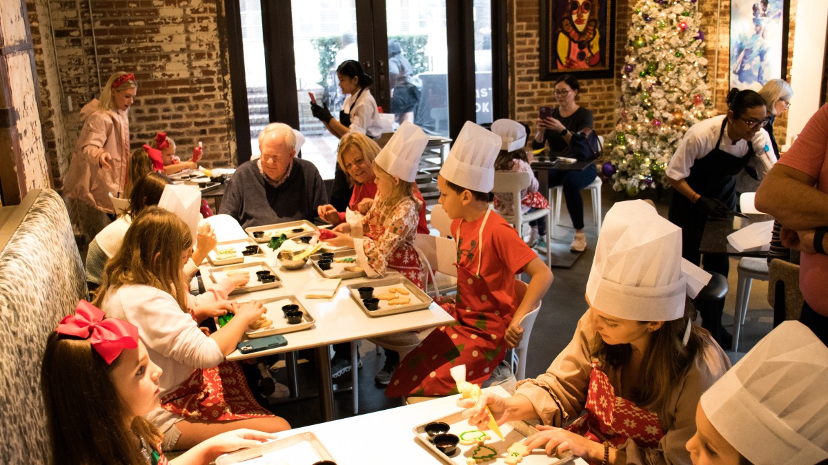 Photo courtesy of Plant Riverside District; Holiday Cookie Decorating