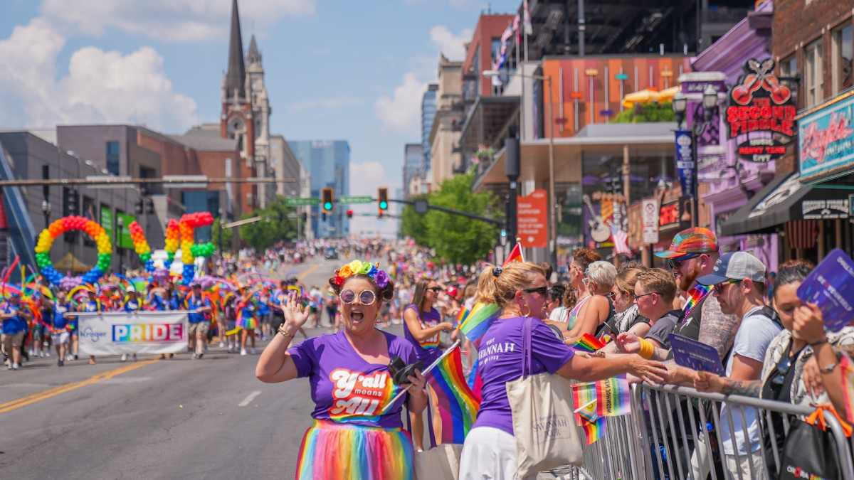 a pride parade