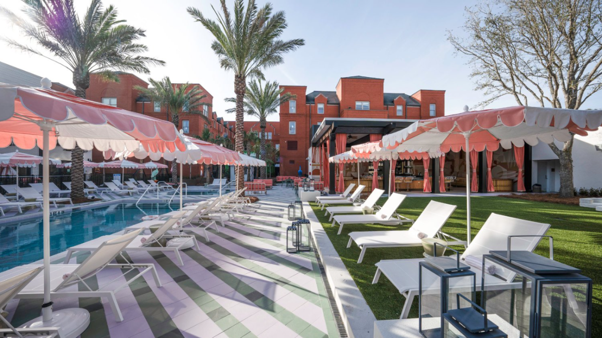 A view of Hotel Bardo Savannah’s pool.