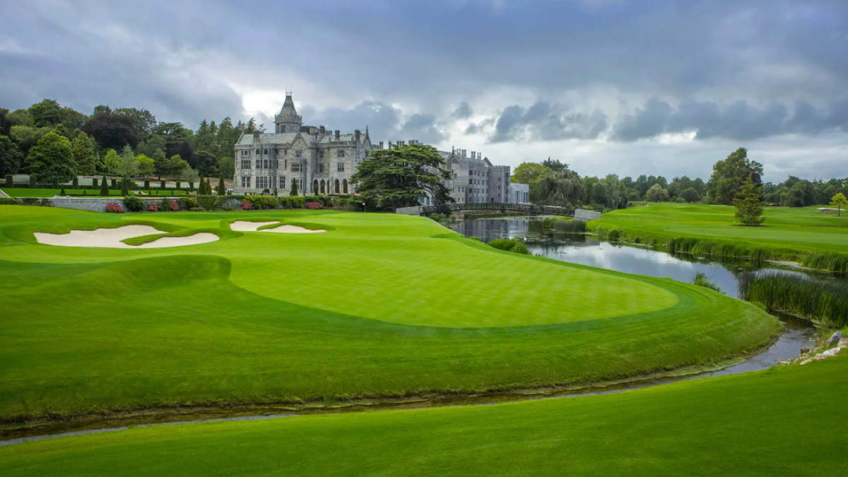 A gorgeous golf club in Adare Village, Limerick, IE.
