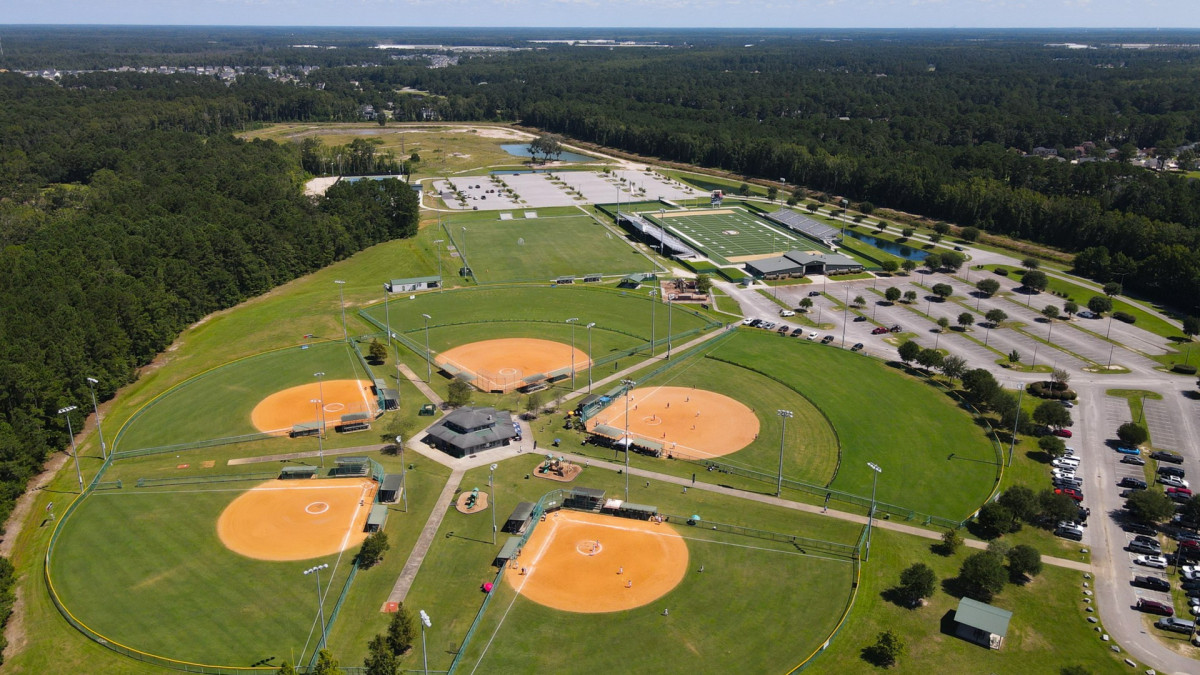 baseball fields