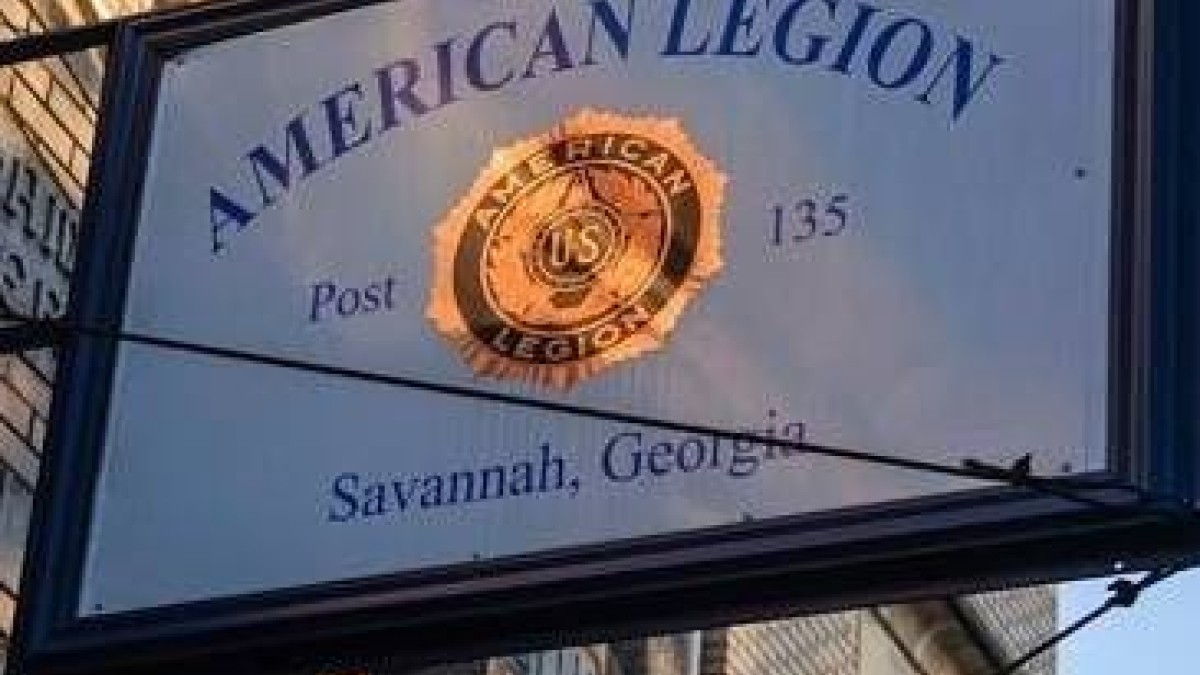 American Legion Post 135 in Savannah Ga.