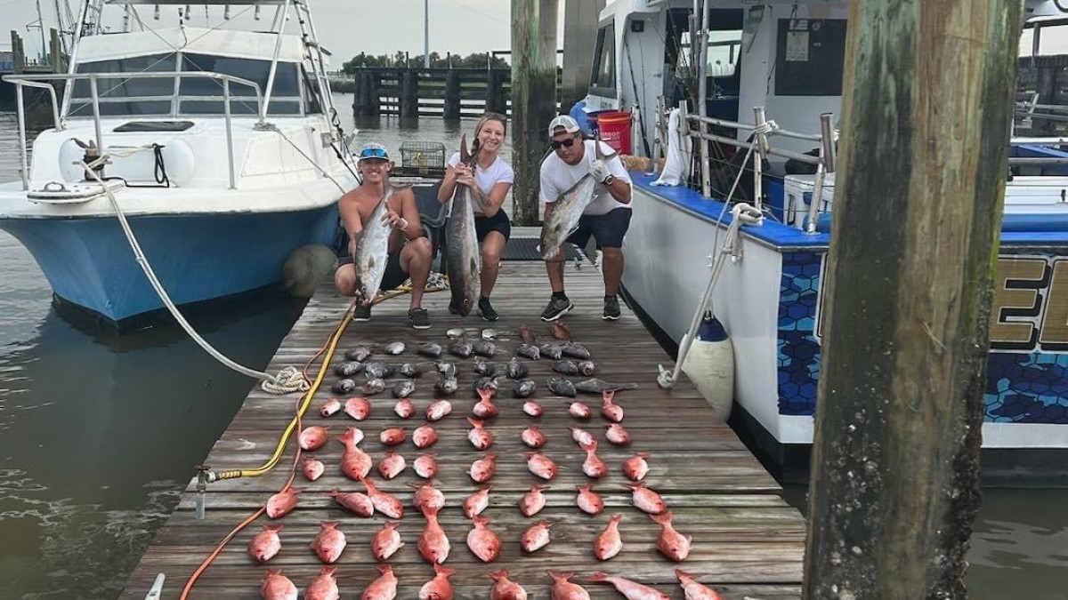 browns fishing charter red fish dock