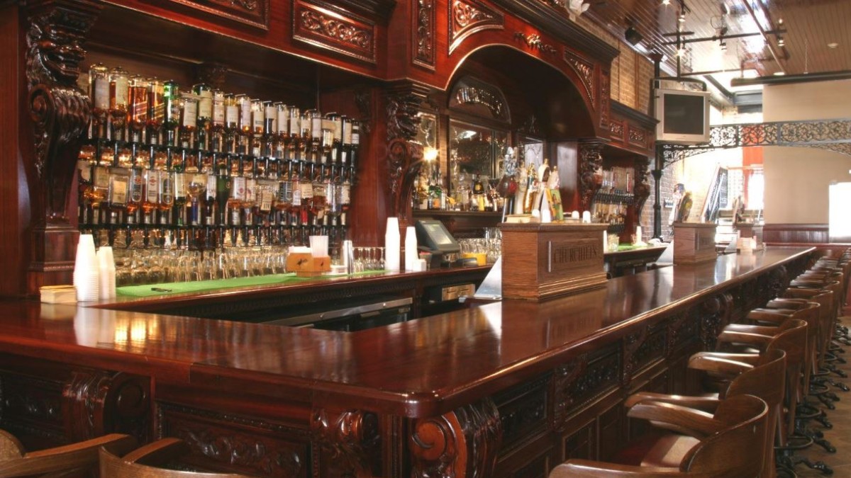 Churchill's Pub Churchill's Pub interior