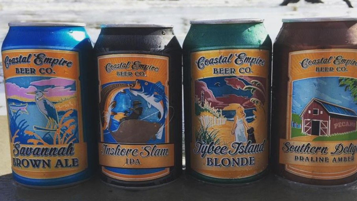 Coastal Empire Beer Co. beer