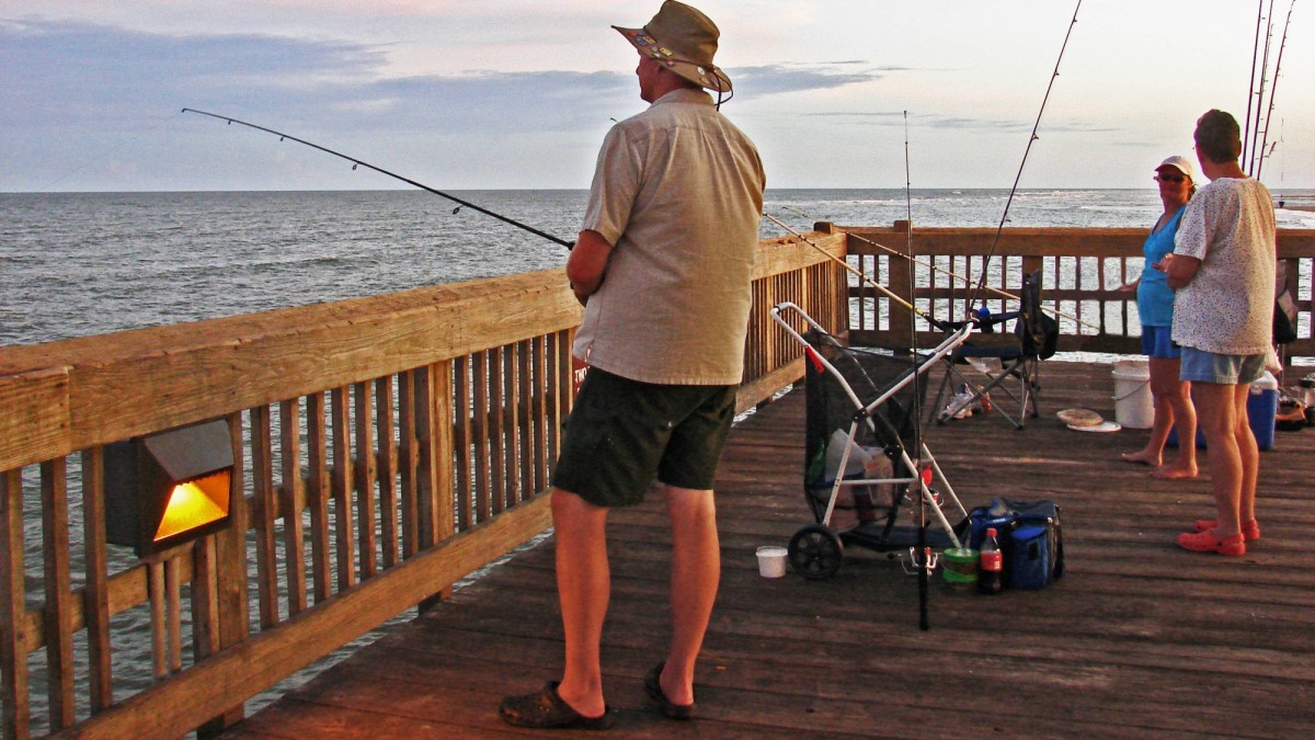 Tybee Island pier fishing