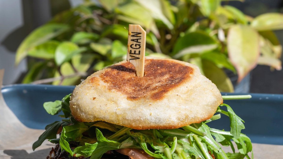 Fox & Fig Cafe quinoa breakfast sandwich