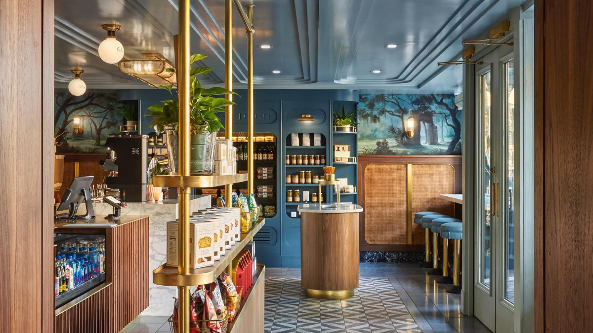 Franklin's Coffee Shop in Savannah, Georgia