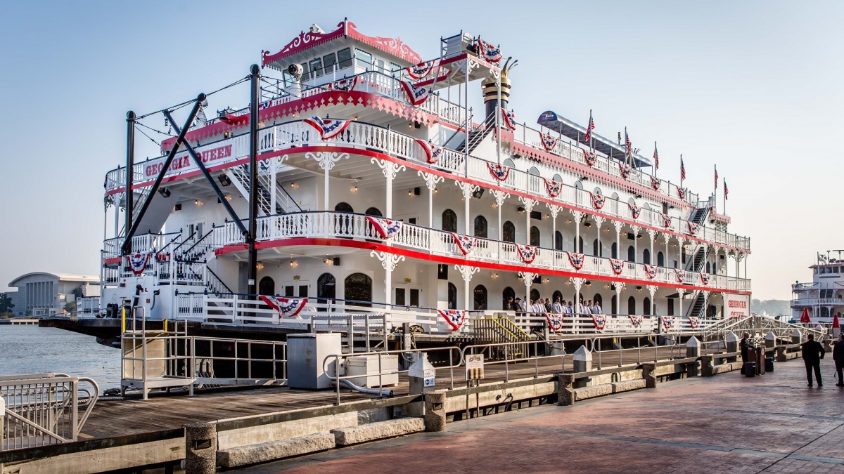 Savannah Riverboat Cruise Georgia Queen, Savannah Riverboat